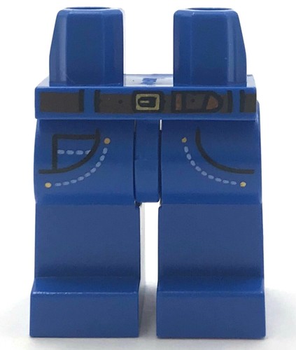 Lego new blue legs - lego,