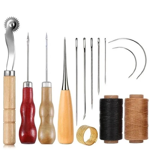 Leather sewing kit hand - sewing,